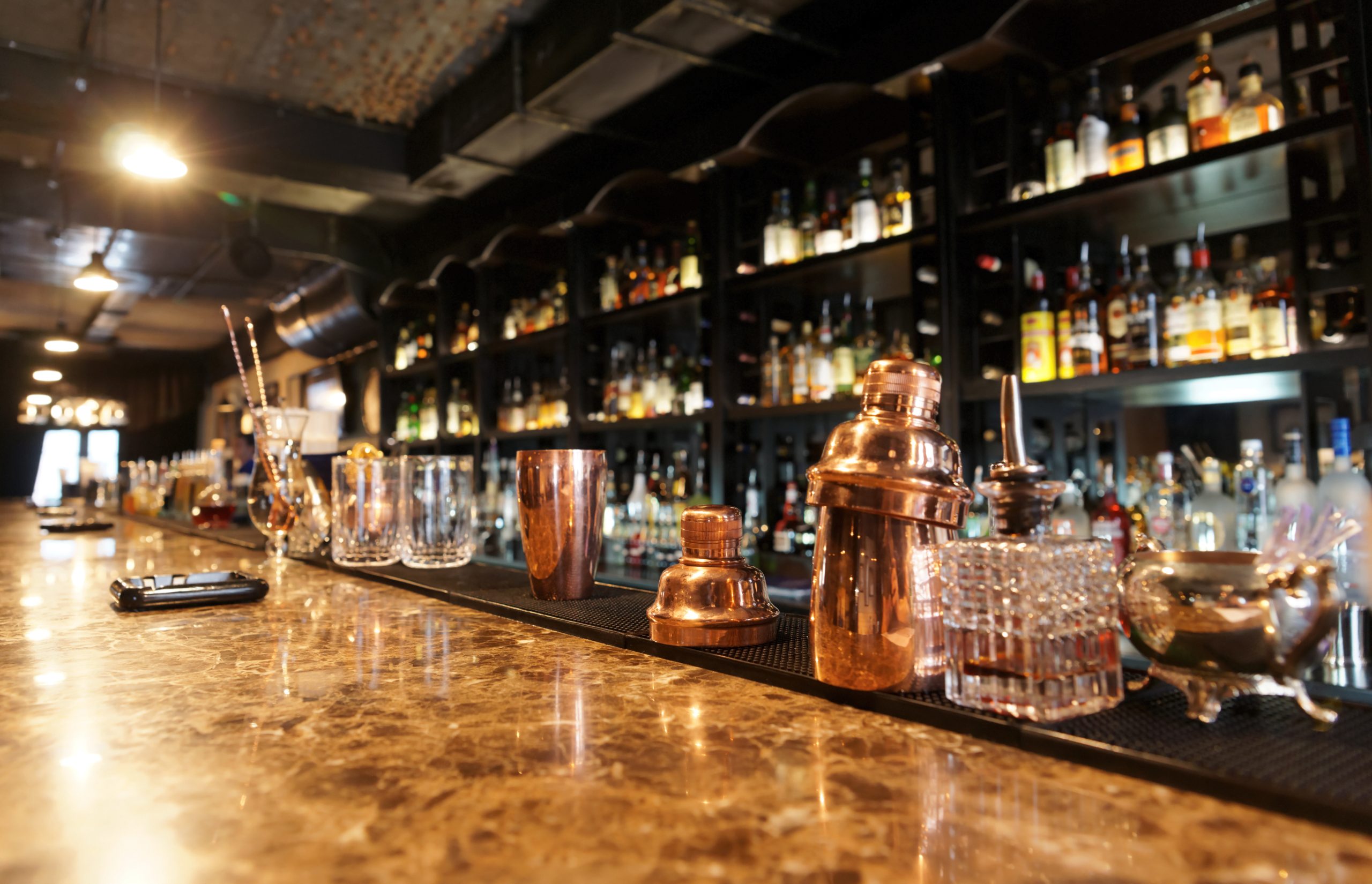 Cash bar for sodas